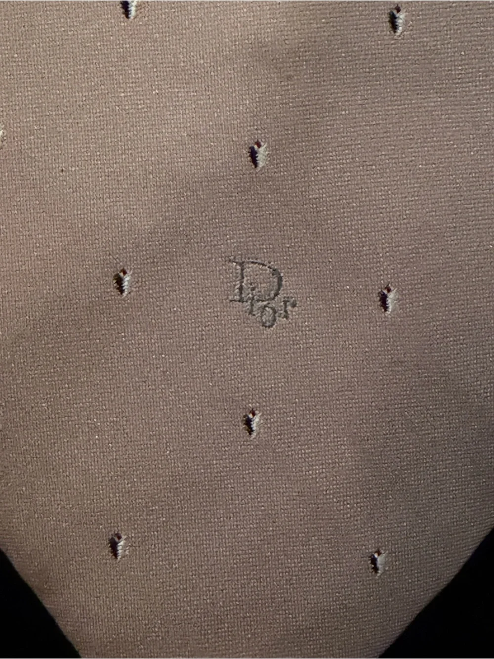 Dior silk tie
